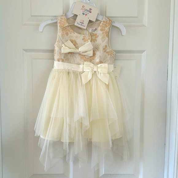 Biscotti Other - Cream Biscotti Formal Dress 4T